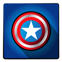Super, captainamerica, Captain, hero MidnightBlue icon
