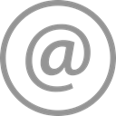 mail, Message, Email, Letter, Circle, Social LightSlateGray icon