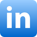 Linkedin, Social RoyalBlue icon