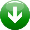 Arrow, Bottom Green icon
