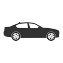 auto, Car, vehicle, Automobile, sedan DarkSlateGray icon