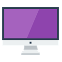screen, monitor MediumOrchid icon