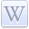 wikipedia Lavender icon