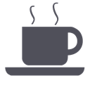 Coffee, Java, tea, Shop, Chocollate, cup, drink DarkSlateGray icon