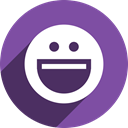 yahoo, Messenger SlateBlue icon