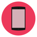 phone IndianRed icon