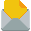 Enveloppe, Letter Gold icon