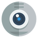 Webcam DarkGray icon
