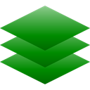 Layers ForestGreen icon