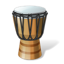 gobletdrum, music, Drum, instrument, slam Black icon