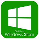 Available, windows, Get, phone, it, store Green icon