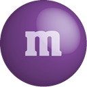 colour, Color, Chocolate, m&m, purple DarkSlateBlue icon