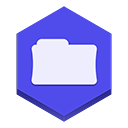 files RoyalBlue icon