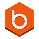 Badoo OrangeRed icon