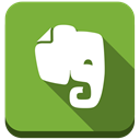 ever note, Evernote, elephant YellowGreen icon