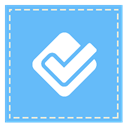 Foursquare CornflowerBlue icon