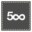 500px, square DarkSlateGray icon