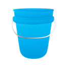 water bucket, janitor, cleaning, Bucket DeepSkyBlue icon