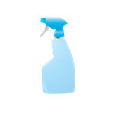 cleaning, sprayer, janitor Black icon