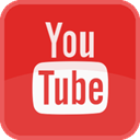 movie, Tv, video, youtube, player, film, play, tube, red, square Crimson icon