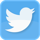 twitter bird, retweet, Follow, square, twitter symbol, blue bird, tweets, twitter, tweet, twit, twitter logo CornflowerBlue icon