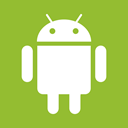 Android, robot, robo, Os, droid YellowGreen icon