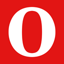 O, Opera, Null, zero Crimson icon