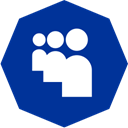 octagon, Myspace DarkBlue icon
