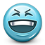 evil laugh, laughing, Emoticon, smiley face, evil, smiley DarkSlateGray icon