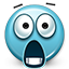 surprised, jaw drop, smiley, shock, Emoticon, smiley face, Dropped jaw, shocked MediumTurquoise icon