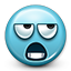 Emoticon, smiley face, eye roll, smiley, rolling eyes, dissapointed MediumTurquoise icon