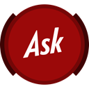 Social, Ask DarkRed icon