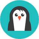 Penguin, google penguin algorithm, google LightSeaGreen icon