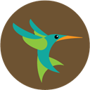 seo, Hummingbird, google DarkOliveGreen icon