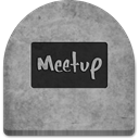 grey, Meetup, gray, Creepy, rock, grave, October, spooky, witch, graveyard, Boo, media, scary, evil, ghosts, Cold, tombstone, tomb, Social, halloween, social media, Stone DarkGray icon