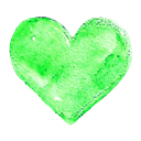 love, Like, Favorite, Heart LightGreen icon