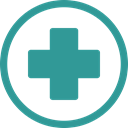 Ambulance, hospital, cross LightSeaGreen icon