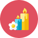 Candles IndianRed icon