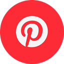 pinterest, Logo Crimson icon