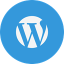 Wordpress DodgerBlue icon