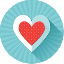 love, valentine's day, Favorite, Heart, Like SkyBlue icon