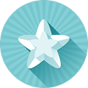 bookmark, star, Empty, rate, rating SkyBlue icon