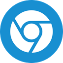 chrome DodgerBlue icon