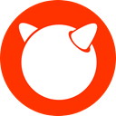 Freebsd, free bsd OrangeRed icon