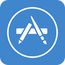 App, Appstore, store SteelBlue icon