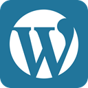 word press, Wordpress DarkCyan icon