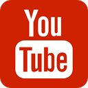 youtube, video, you tube Firebrick icon