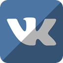 vkontakte, Vk SteelBlue icon