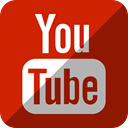 youtube, Tv Firebrick icon