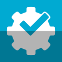 Foursquare, by, powered DarkTurquoise icon
